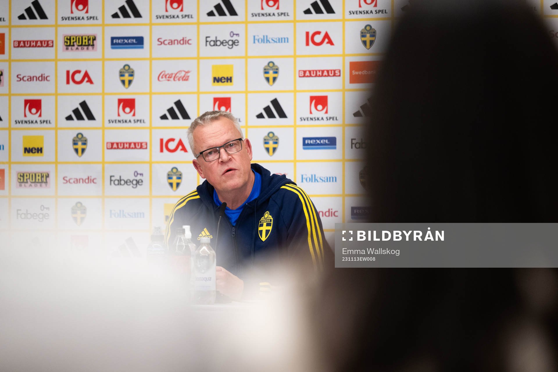 Janne Andersson, head coach of the Swedish national