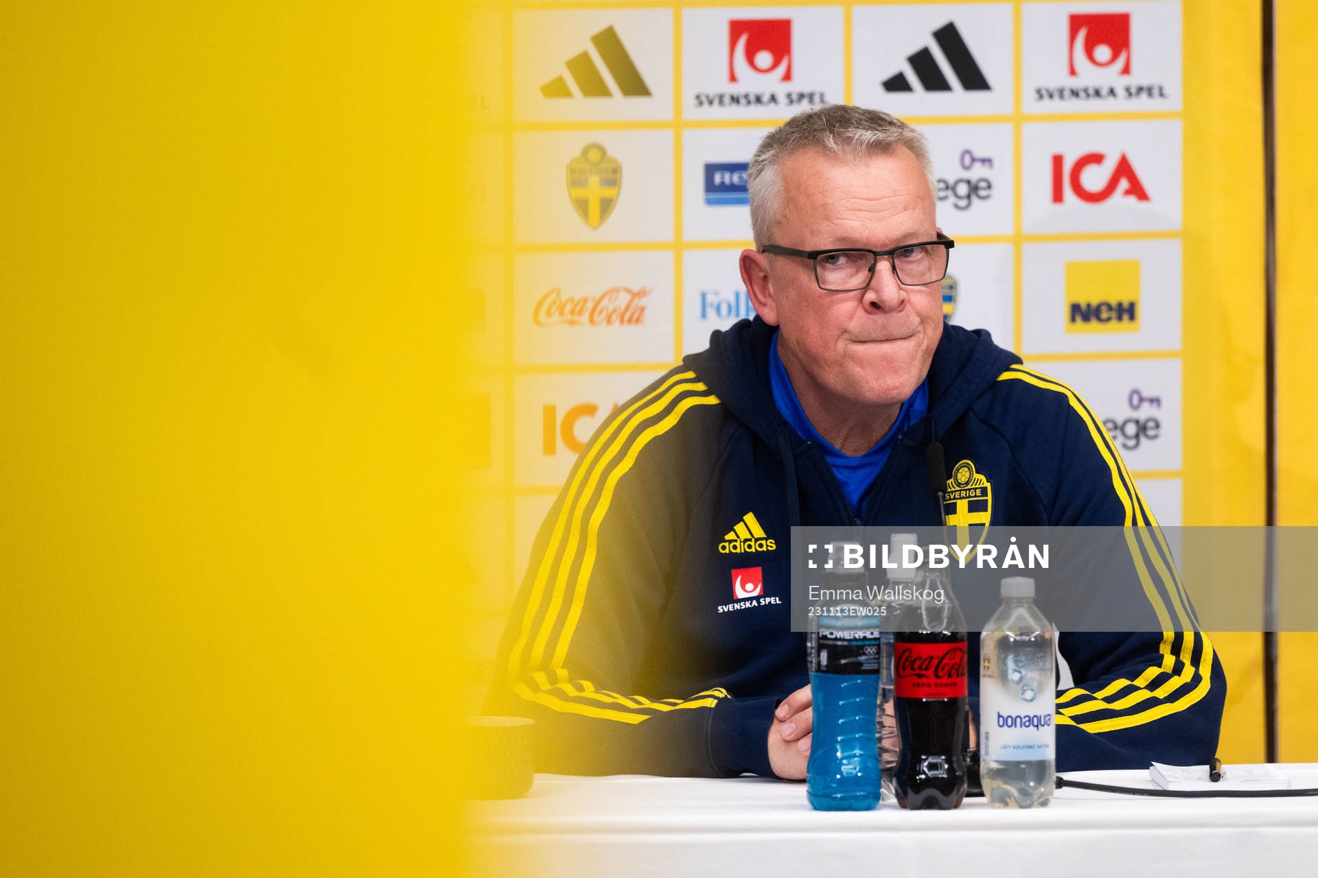 Janne Andersson, head coach of the Swedish national