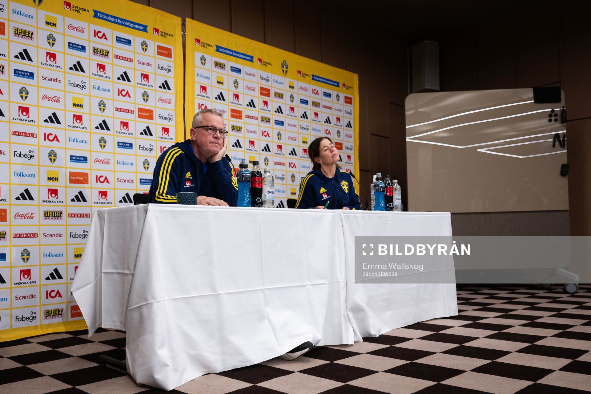 Janne Andersson, head coach of the Swedish national