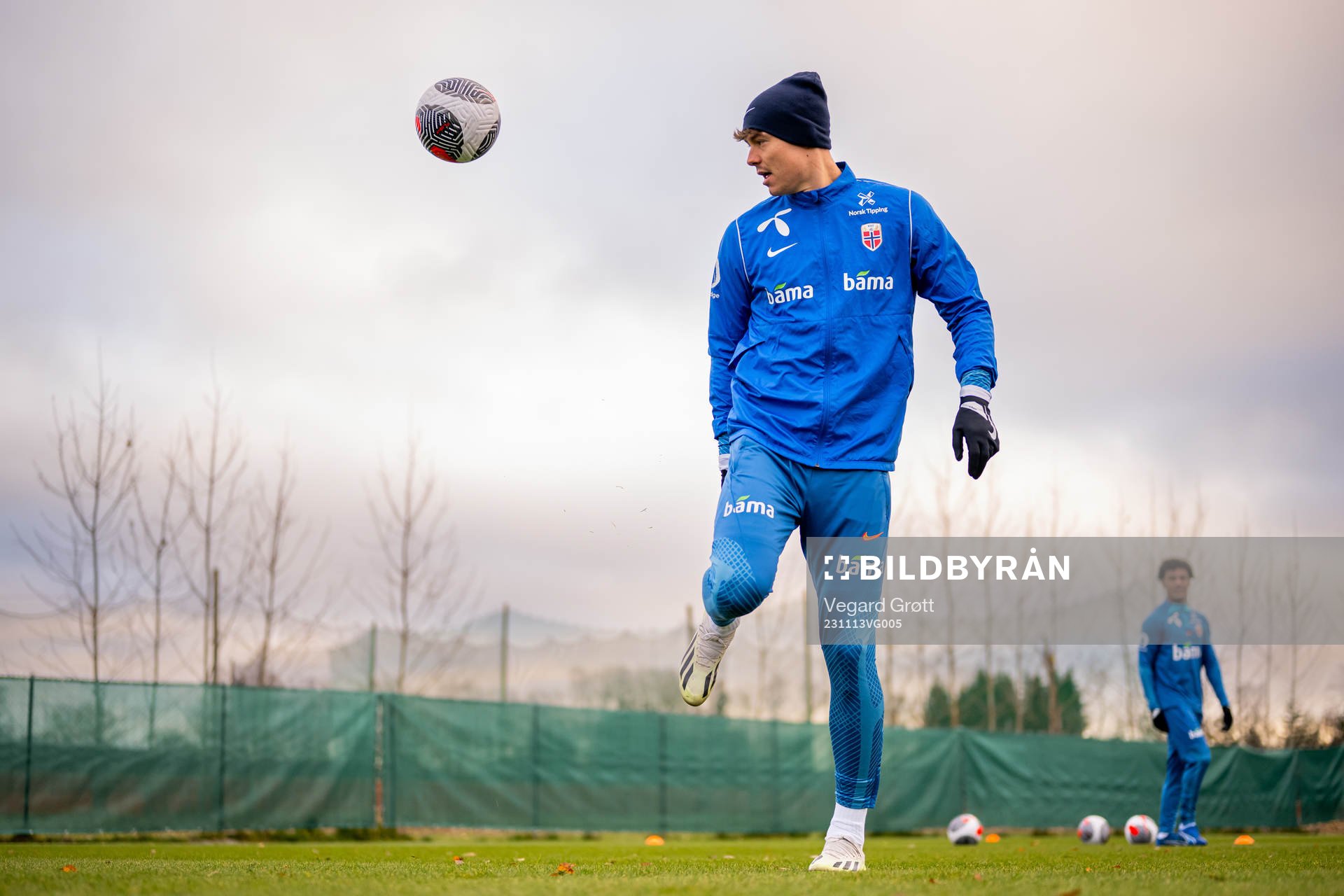 Jørgen Strand Larsen of the Norwegian national football