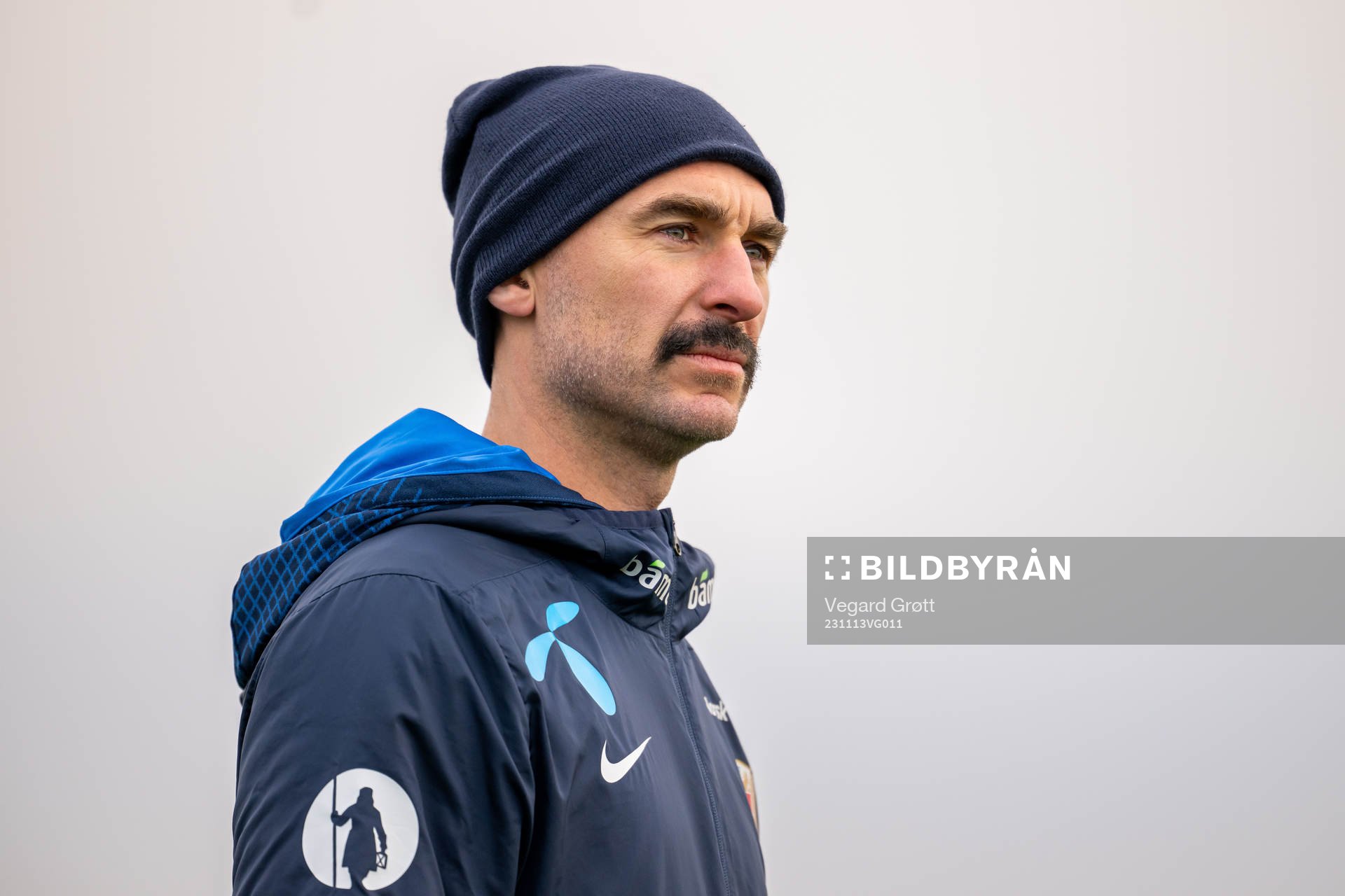 Sigurd Ertsås, kit manager of the Norwegian national