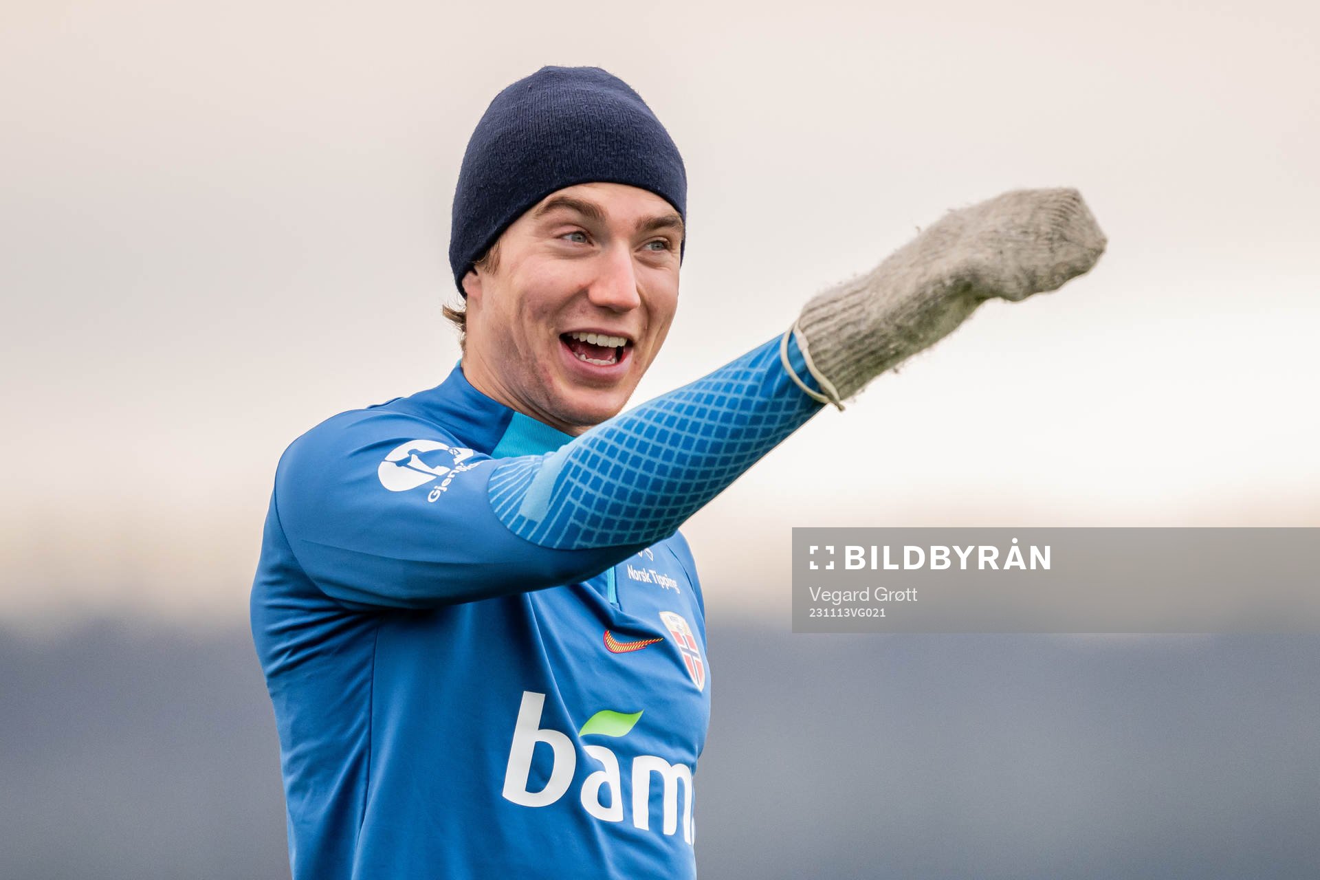 Kristian Thorstvedt of the Norwegian national football team