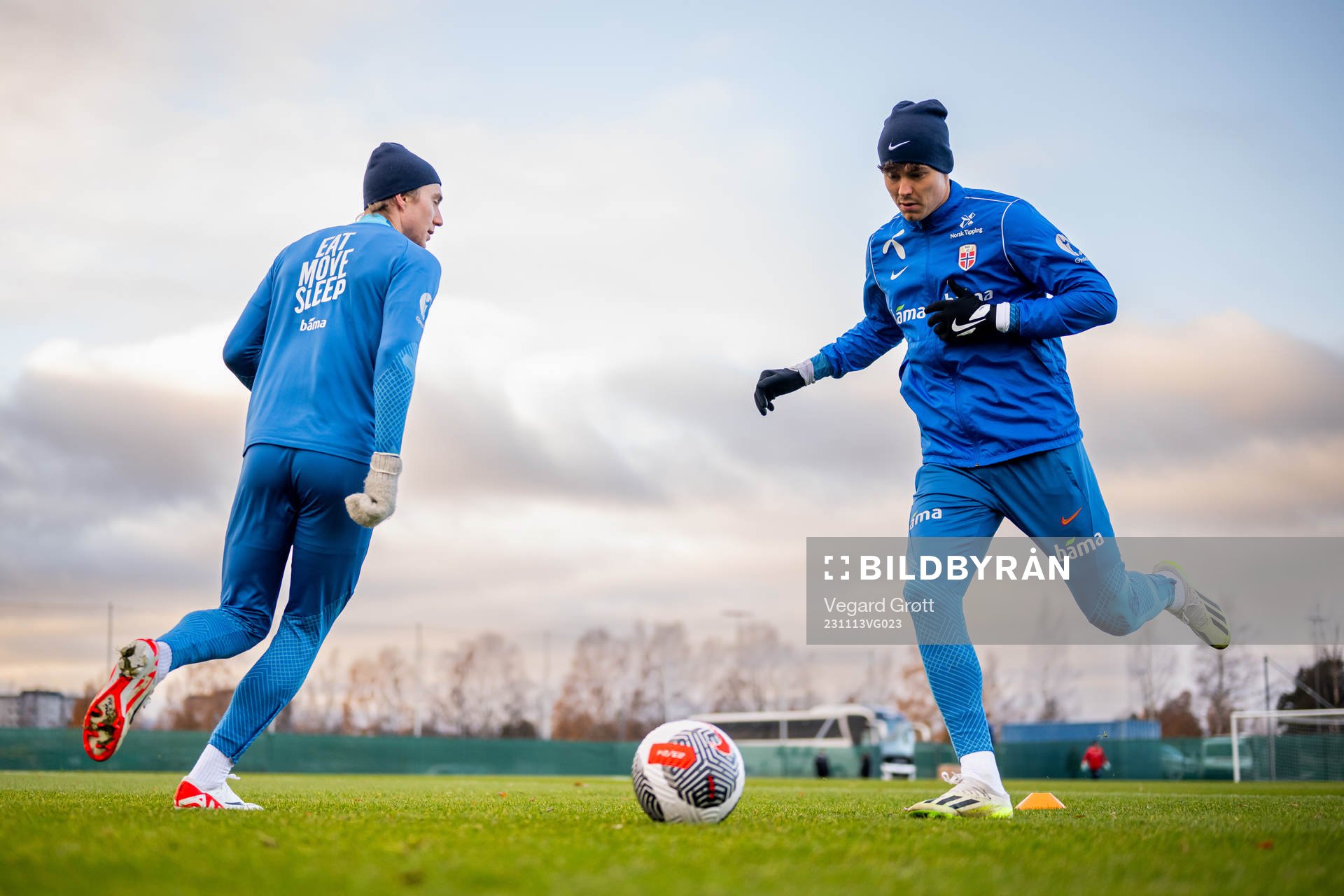 Jørgen Strand Larsen of the Norwegian national football