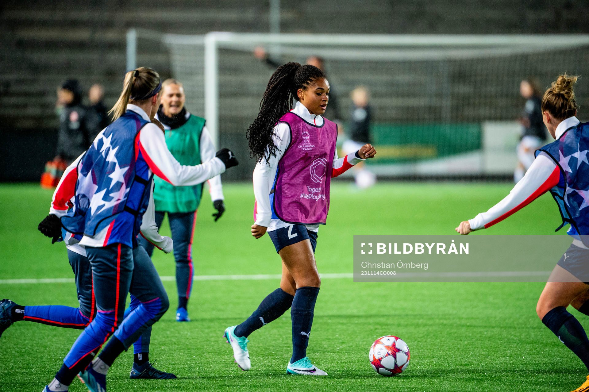 The players of FC Rosengård