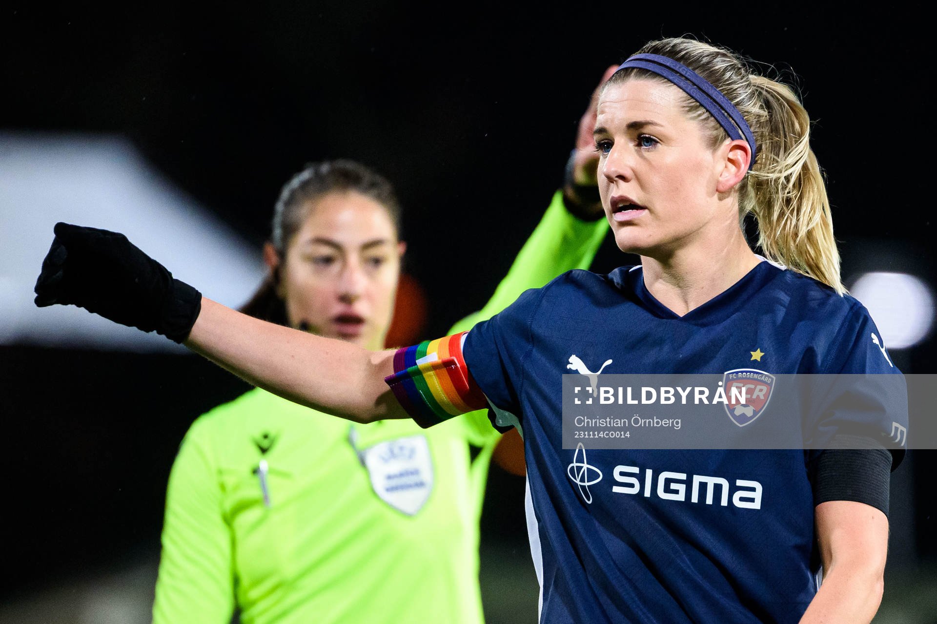 Olivia Schough of FC Rosengård