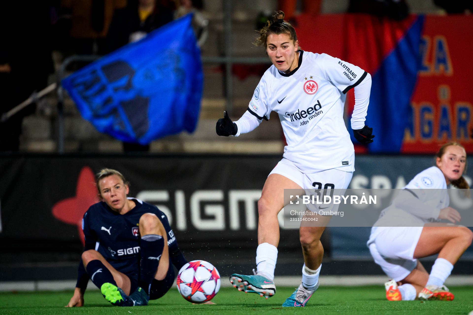 Carlotta Wamser of Eintracht Frankfurt