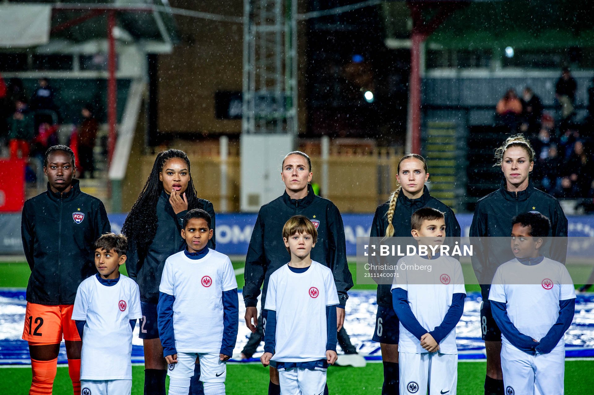 Players of FC Rosengård