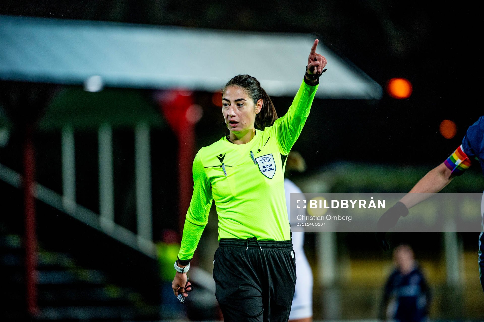 Referee Maria Caputi
