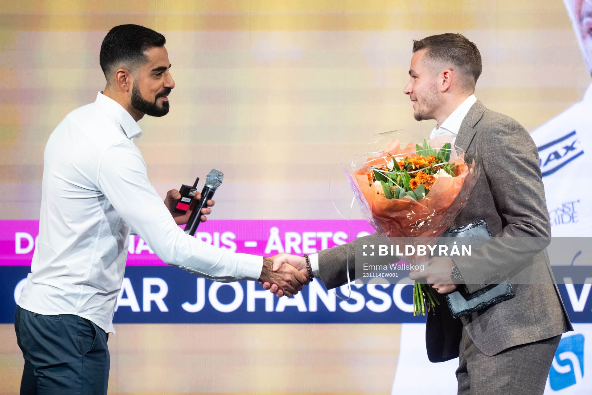 Oscar Johansson Schellhas, IFK Värnamo, tilldelas Domarnas