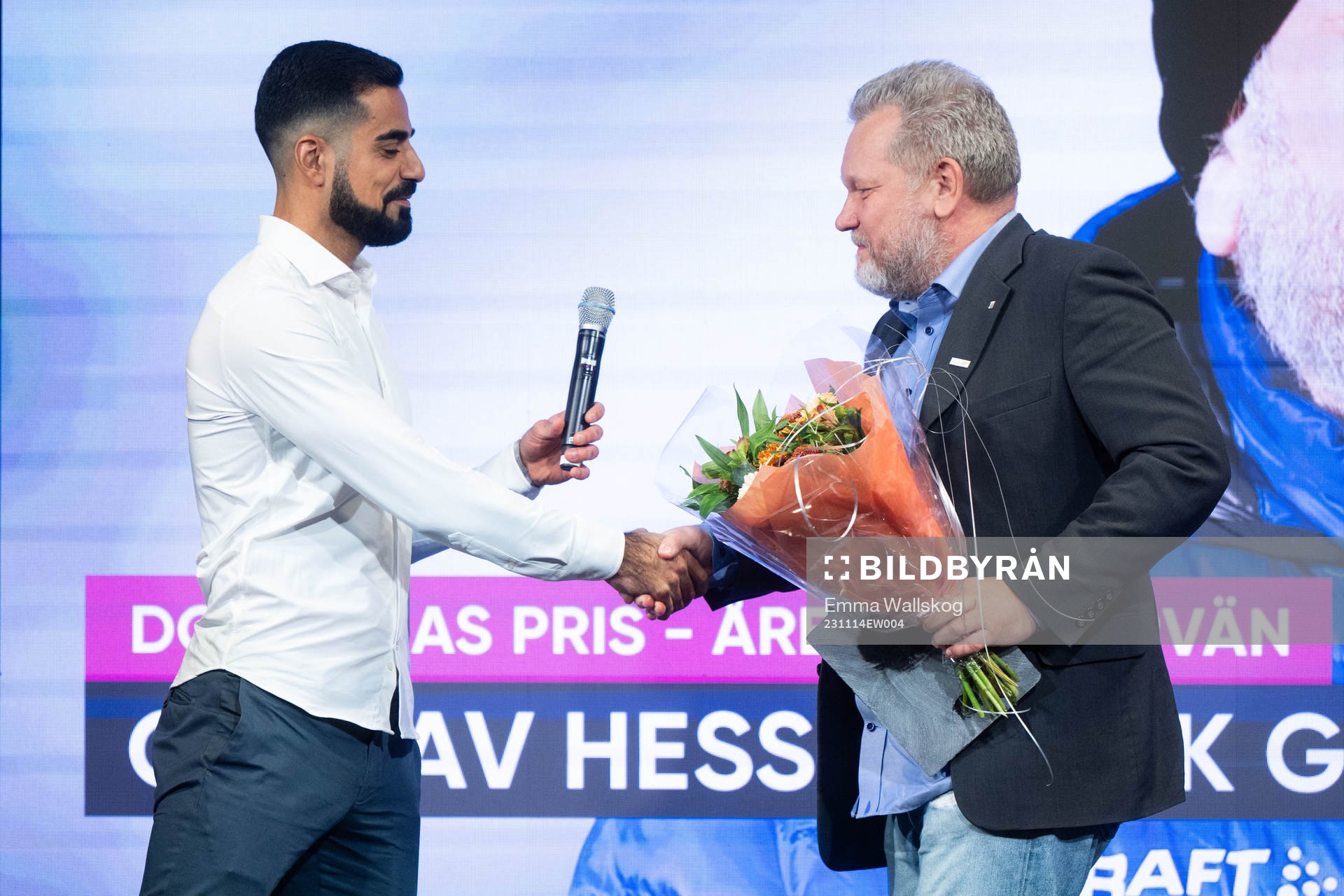Gustav Hussfelt, IFK Göteborg, tilldelas Domarnas pris