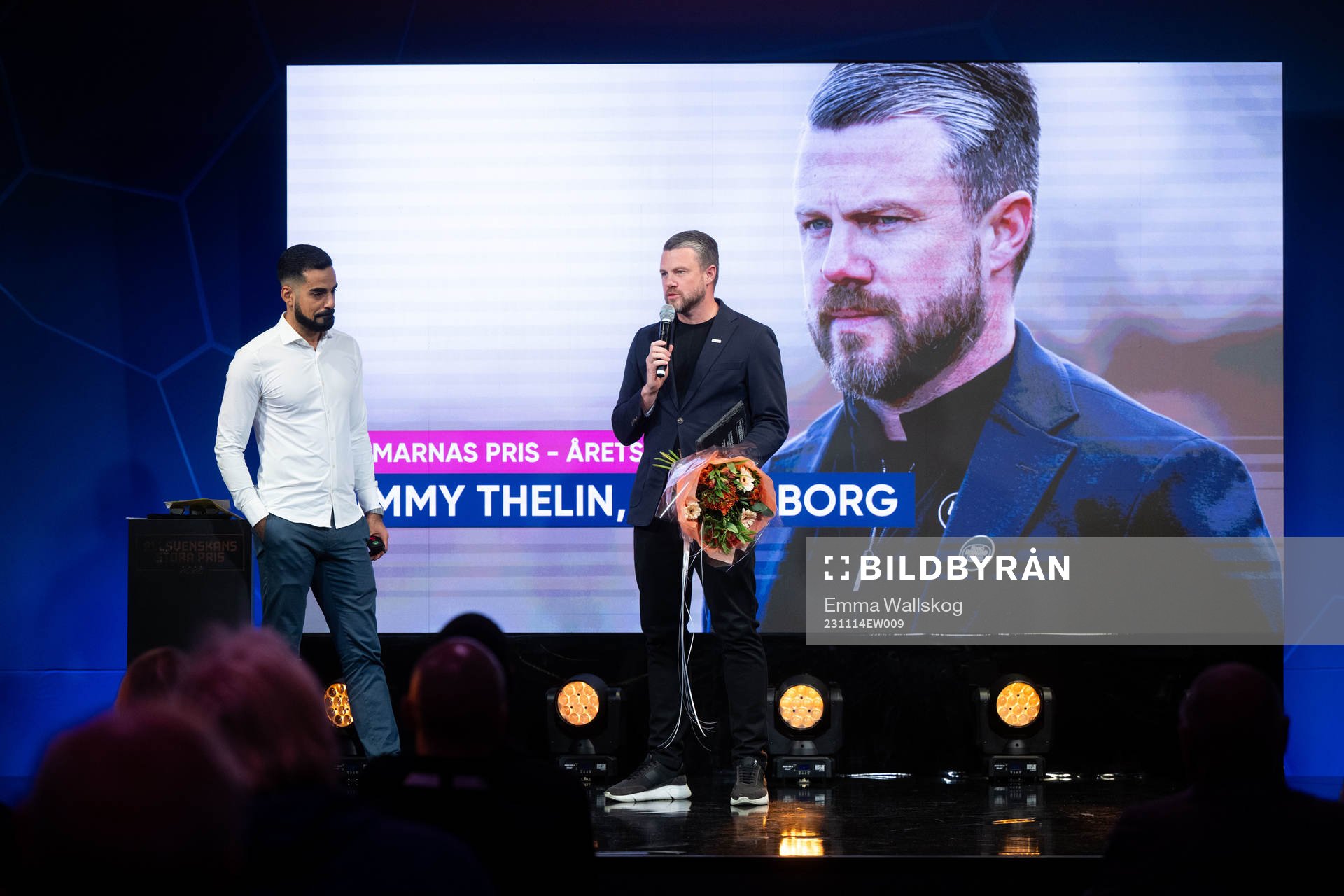 Jimmy Thelin, IF Elfsborg, tilldelas Domarnas pris Årets