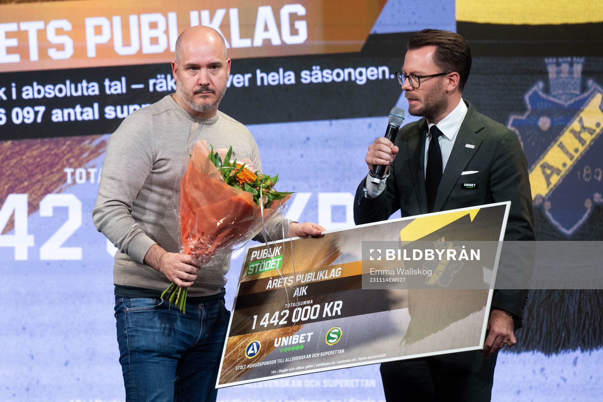 Fredrik Söderberg, VD & klubbdirektör AIK Fotboll, tar