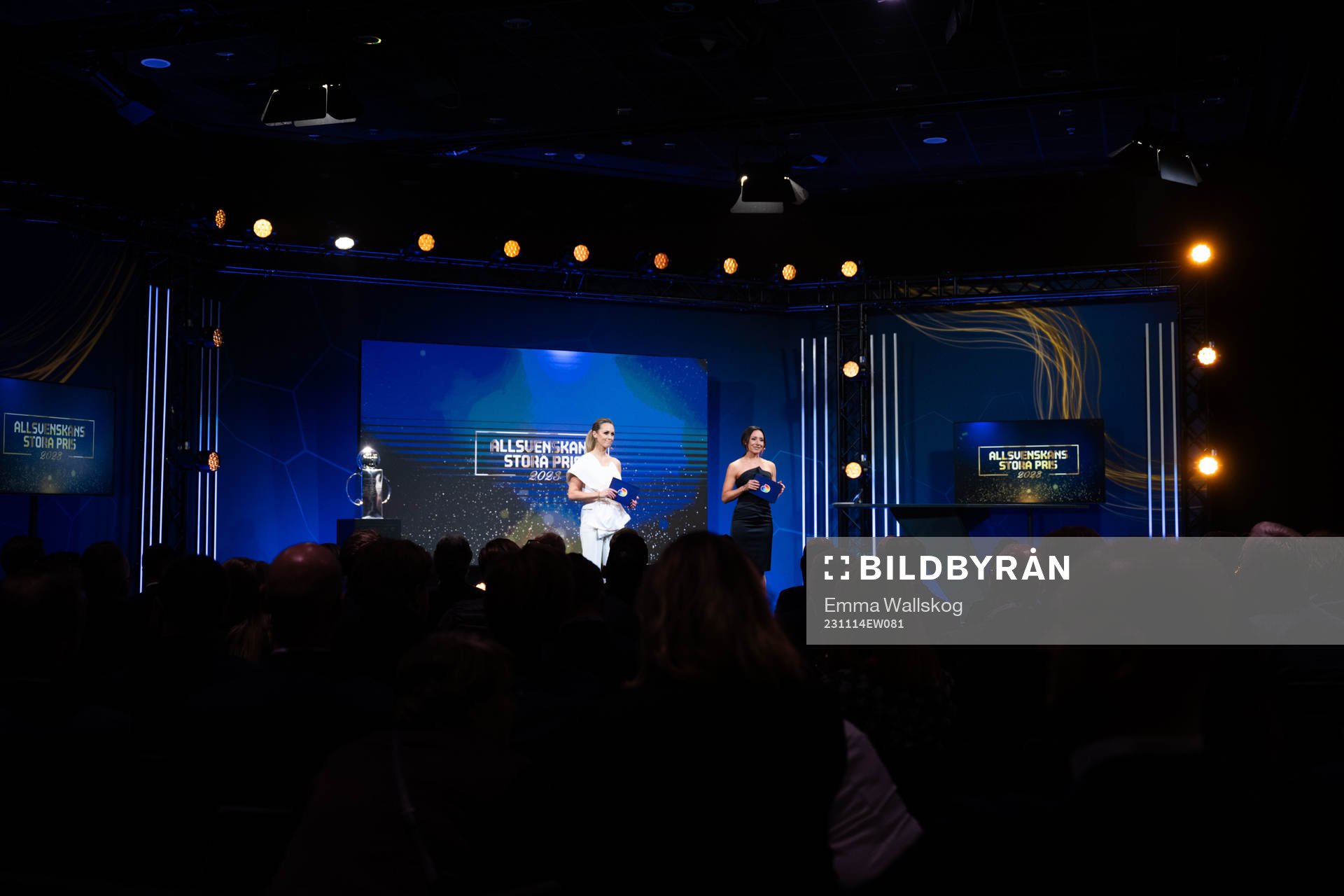 Programledare Karin Frick och Camilla Nordlund