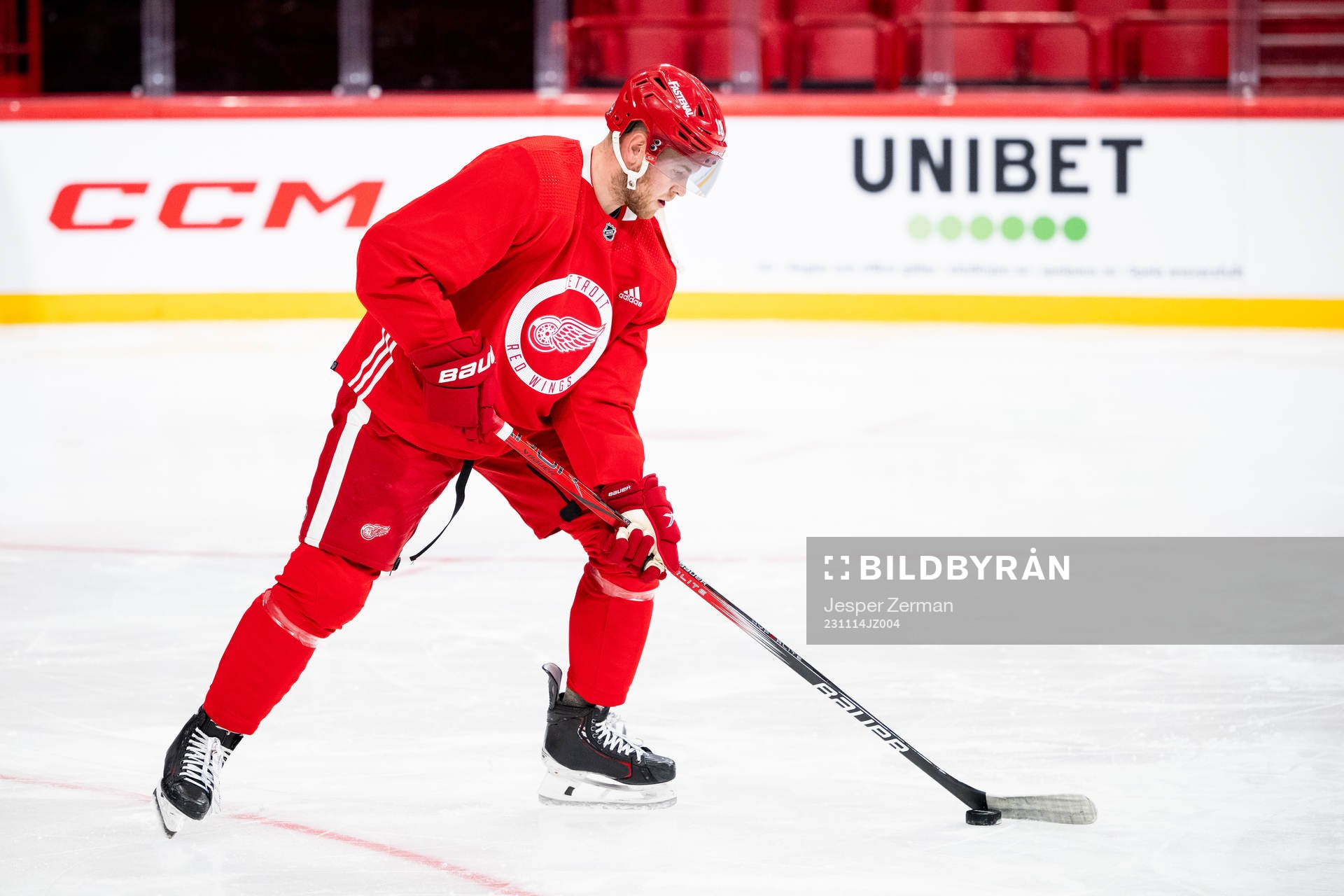 Andrew Copp of Detroit Red Wings