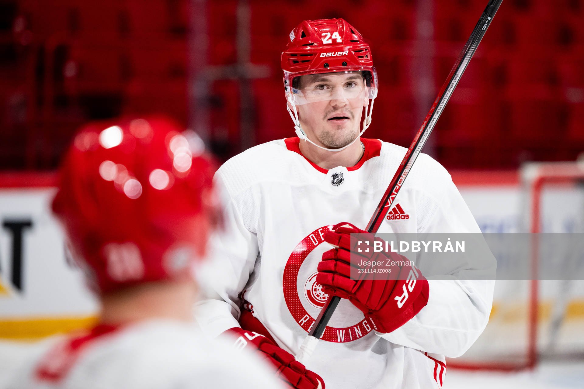 Klim Kostin of Detroit Red Wings