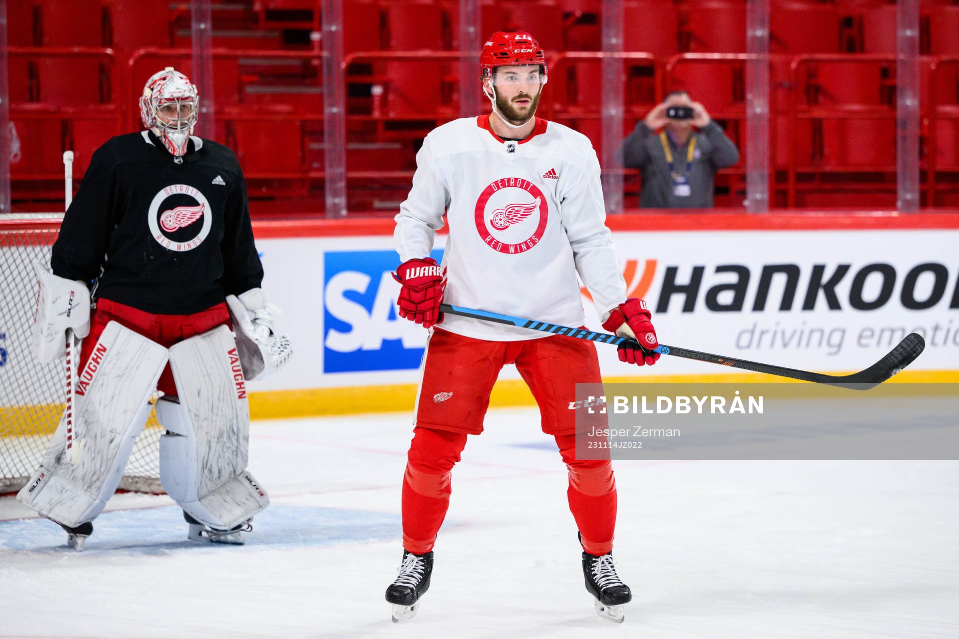 Michael Rasmussen of Detroit Red Wings