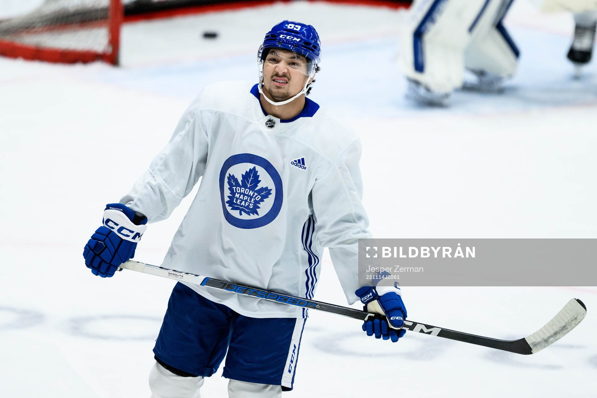 Nicholas Robertson of Toronto Maple Leafs