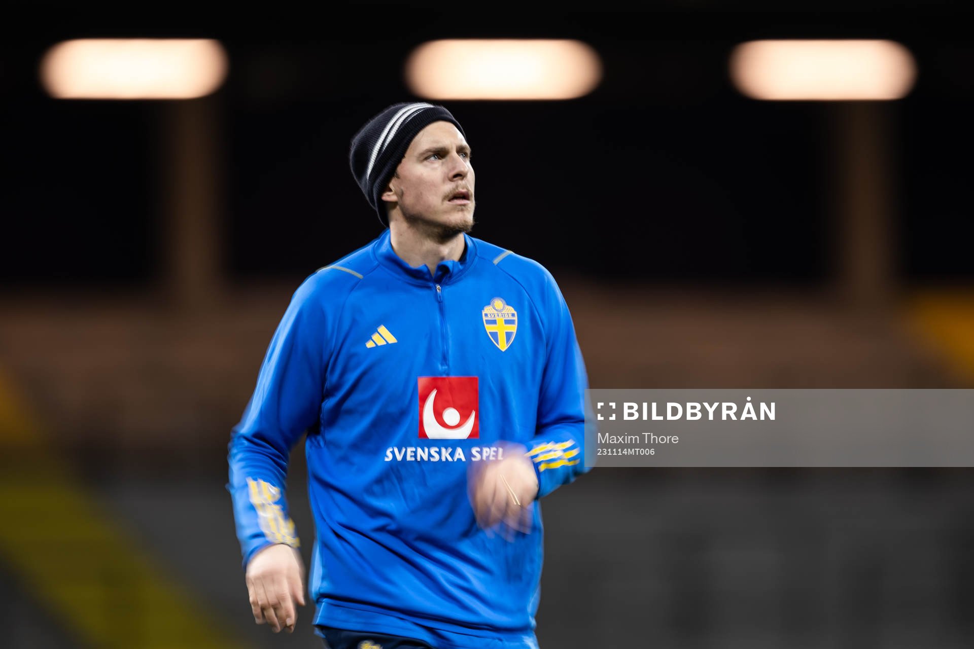 Victor Nilsson Lindelöf of the Swedish national football