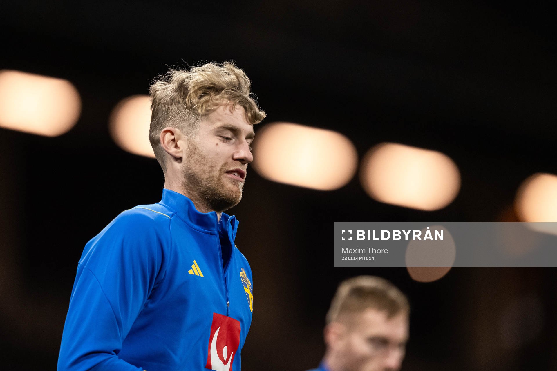 Filip Helander of the Swedish national football team