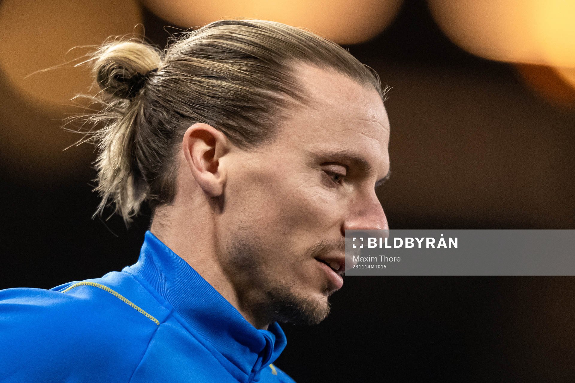 Niklas Hult of the Swedish national football team