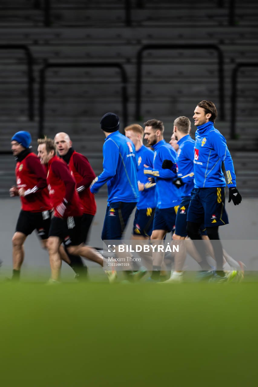 Albin Ekdal of the Swedish national football team