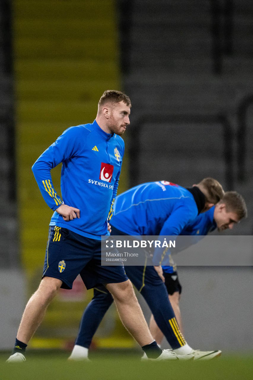 Dejan Kulusevski of the Swedish national football team