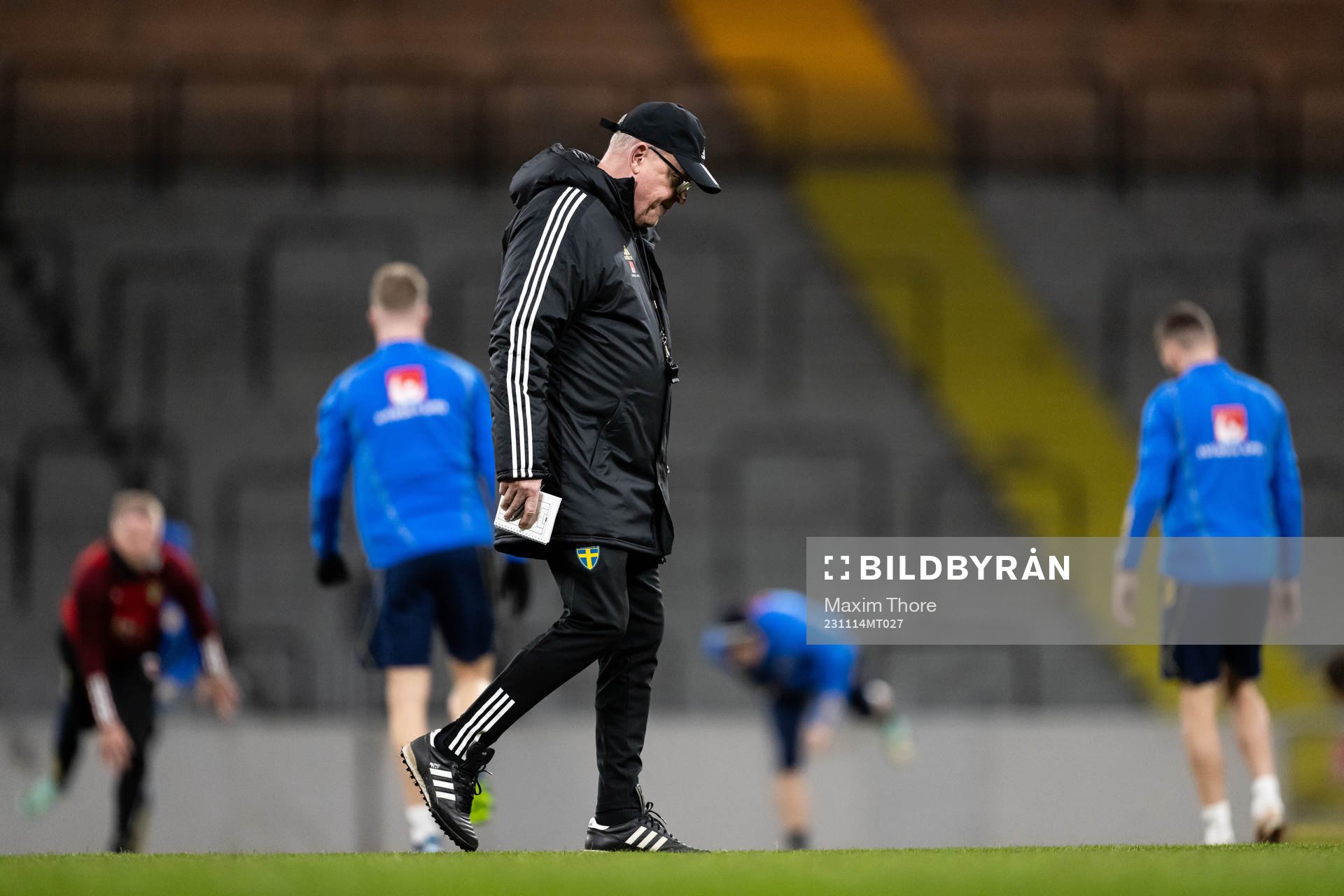 Janne Andersson, head coach, of the Swedish national