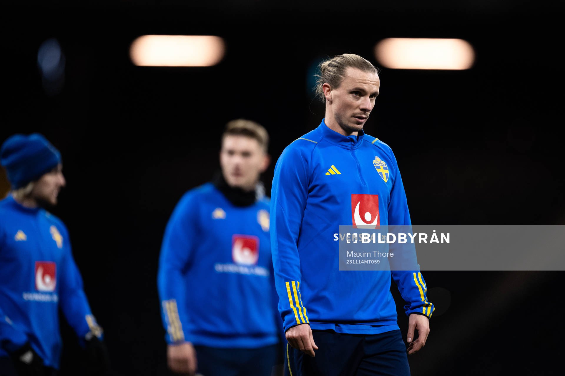 Niklas Hult of the Swedish national football team