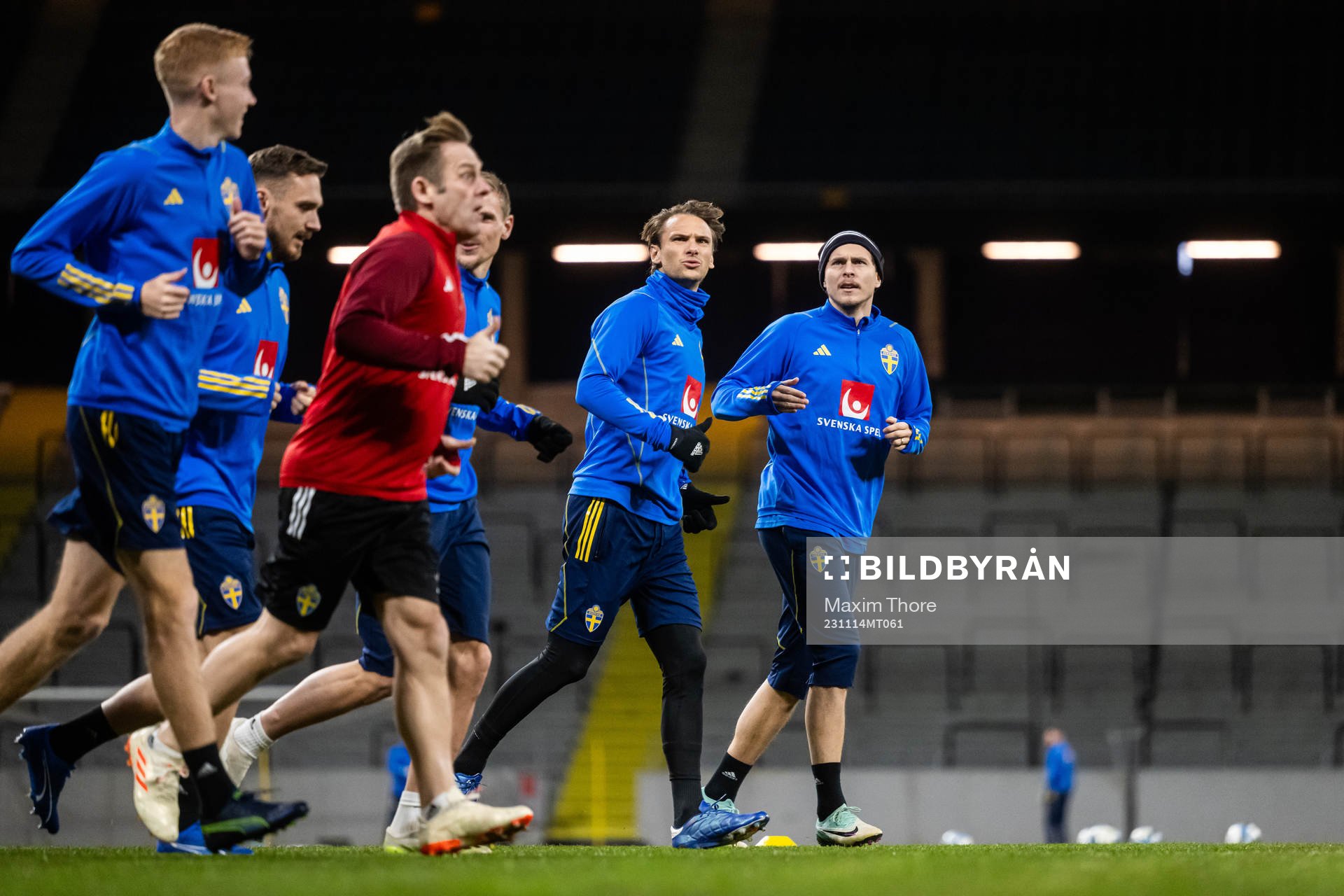Albin Ekdal and Victor Nilsson Lindelöf of the Swedish
