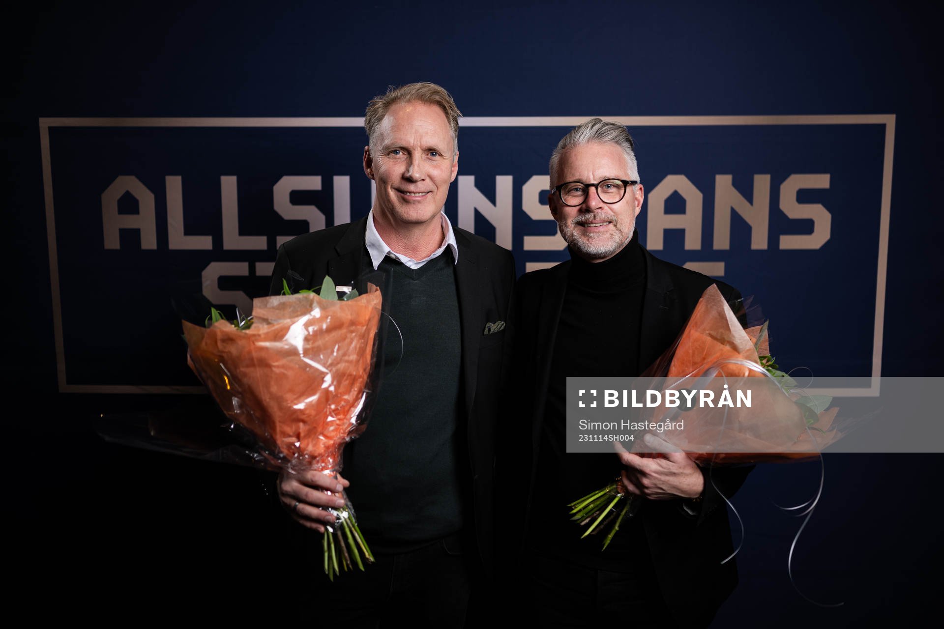 GAIS klubbchef Magnus Sköldmark och Västerås SKs