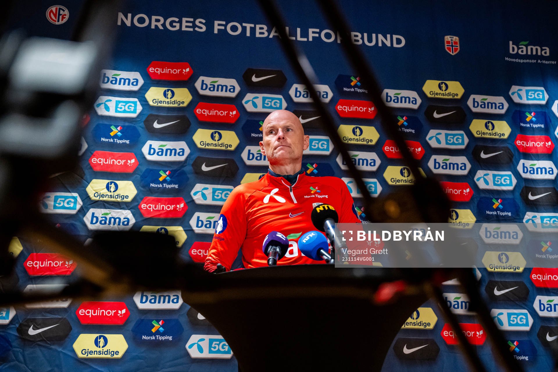 Ståle Solbakken, head coach of the Norwegian national