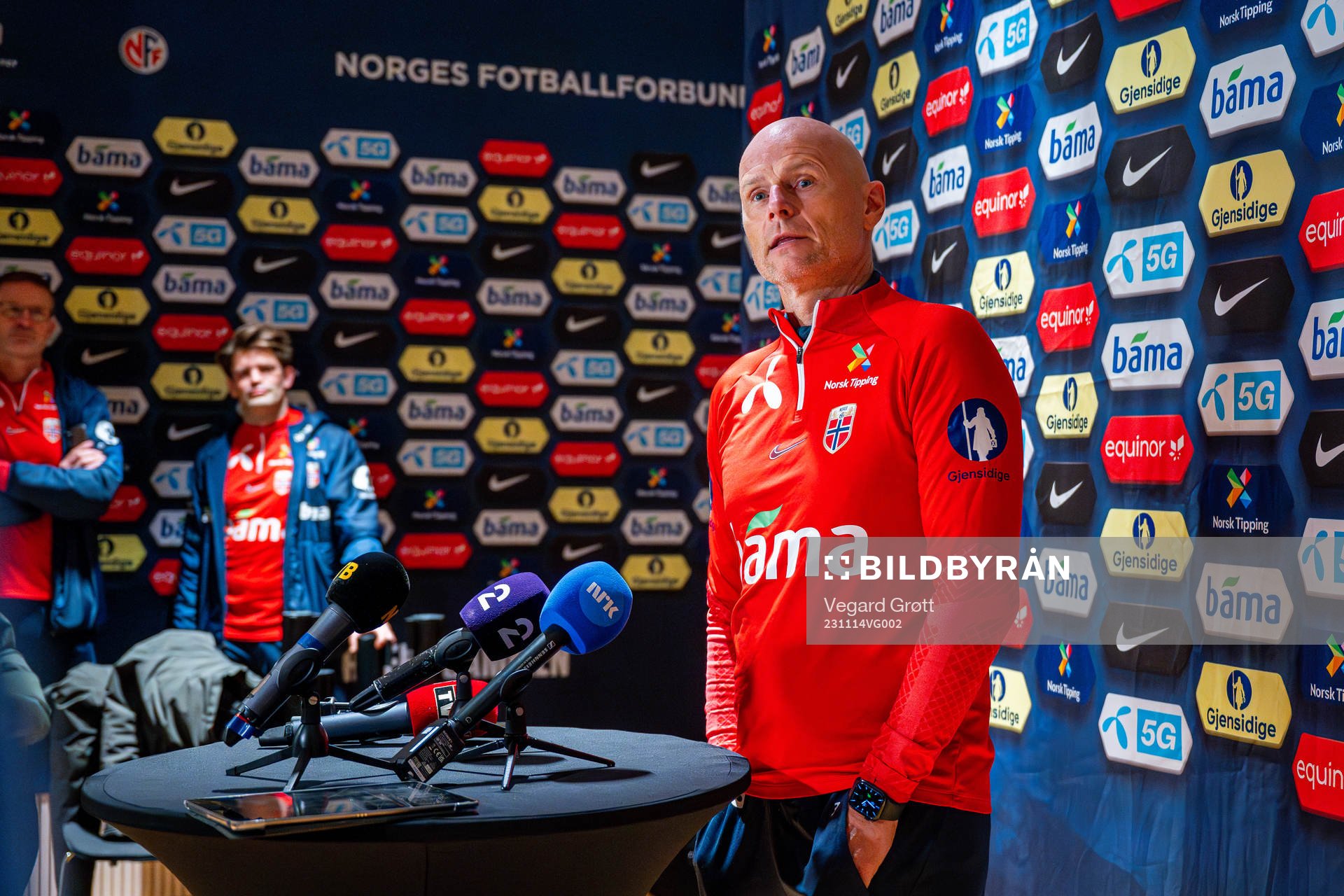 Ståle Solbakken, head coach of the Norwegian national