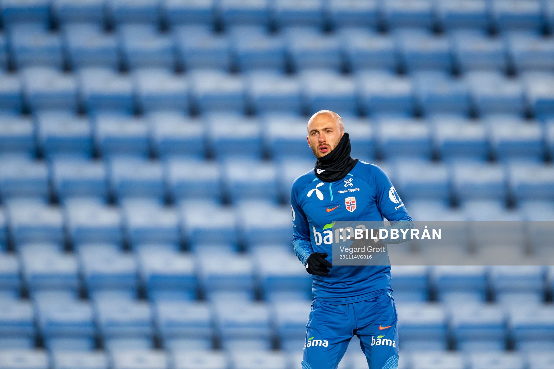 Fredrik Aursnes of the Norwegian national football team