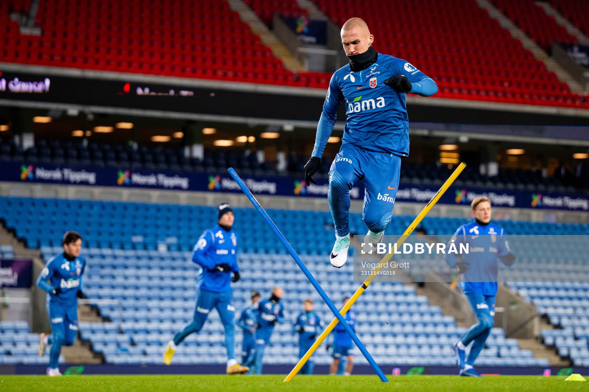 Leo Skiri Østigård of the Norwegian national football team