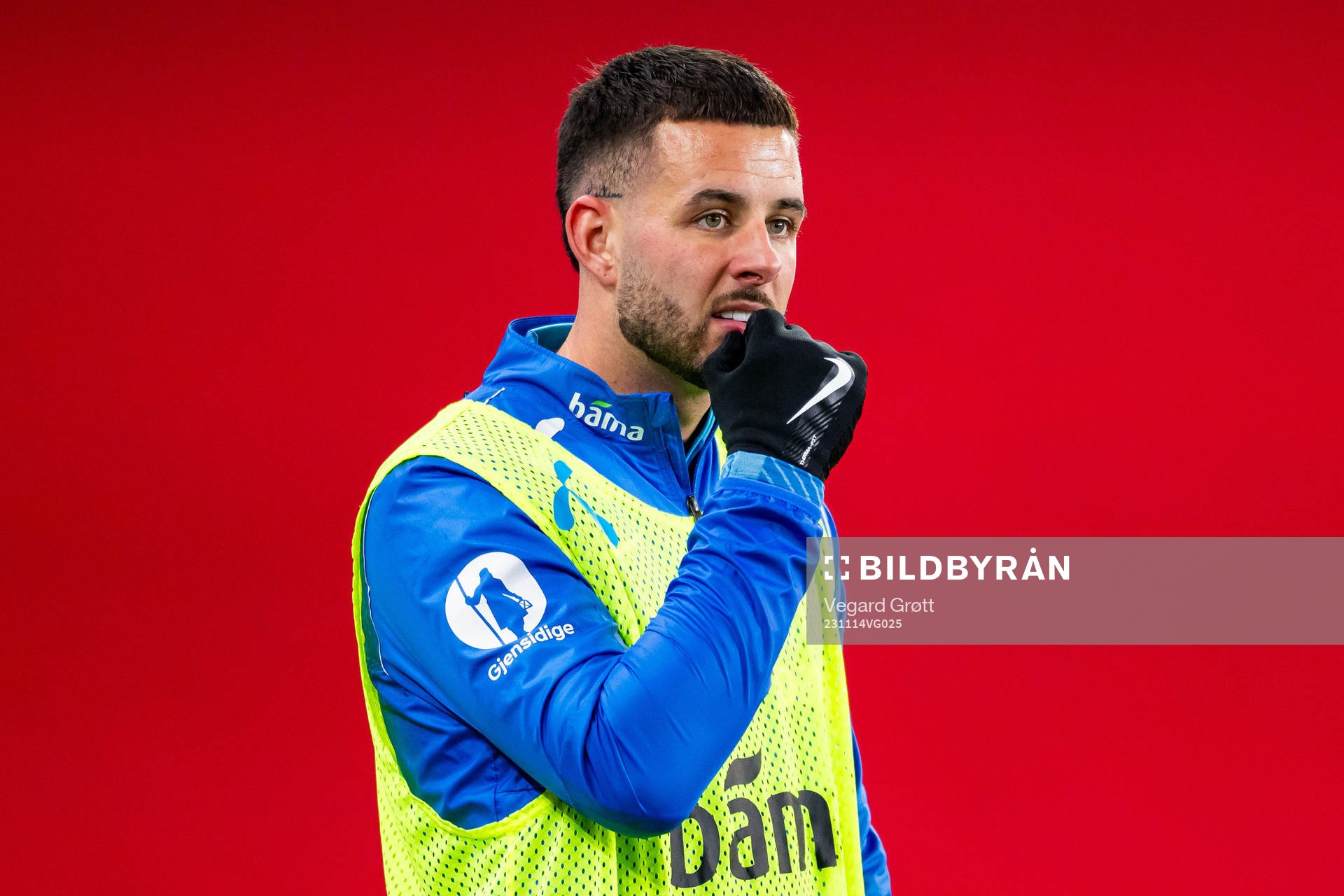 Aron Dønnum of the Norwegian national football team