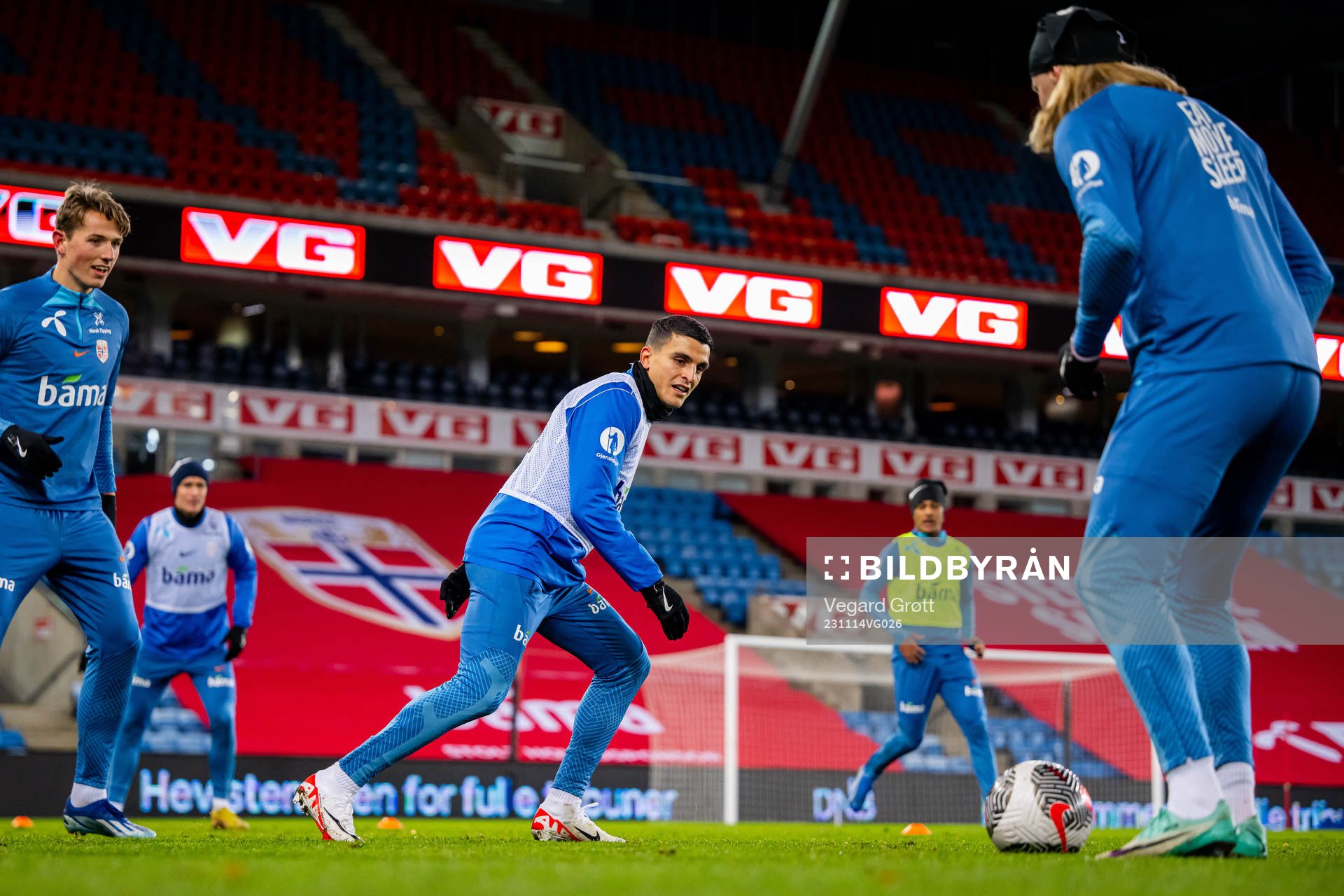 Mohamed Elyounoussi of the Norwegian national football team
