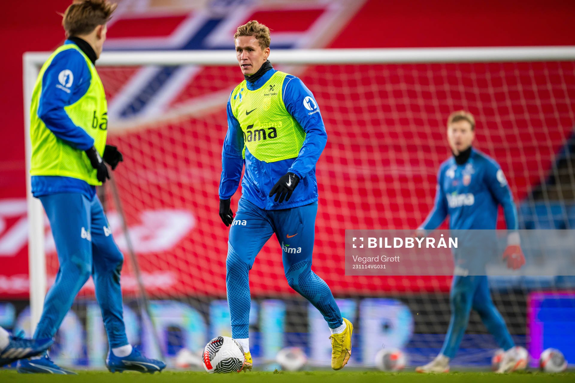 Ola Solbakken of the Norwegian national football team