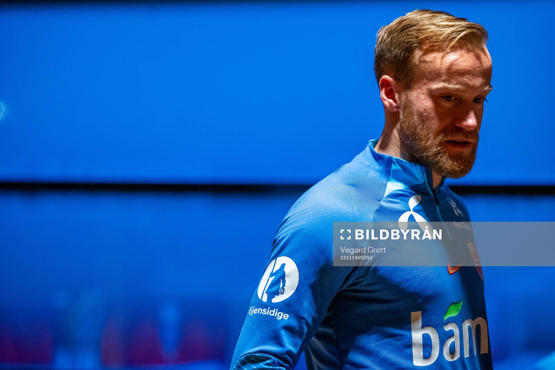 Bård Finne of the Norwegian national football team
