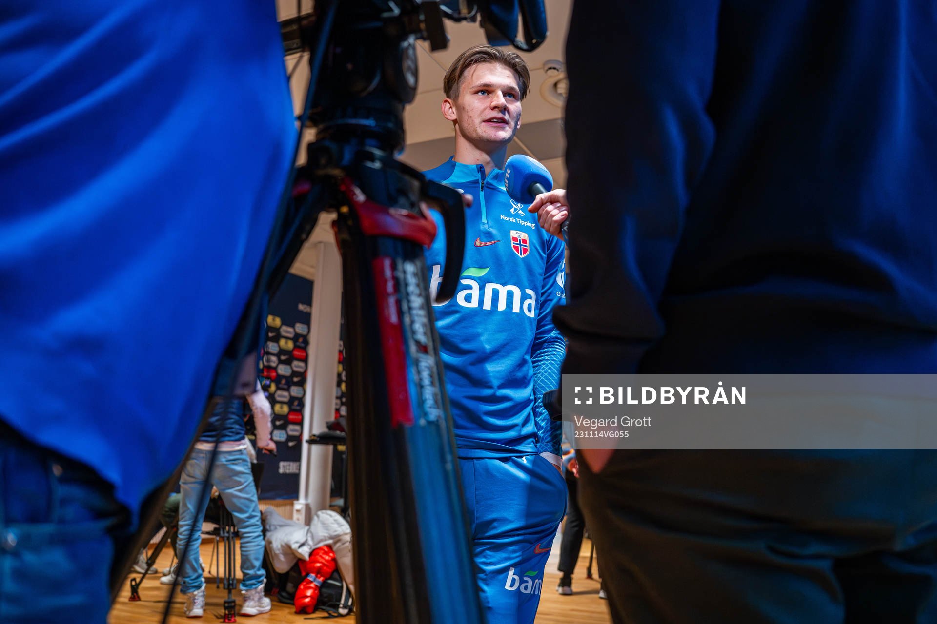 David Møller Wolfe of the Norwegian national football team