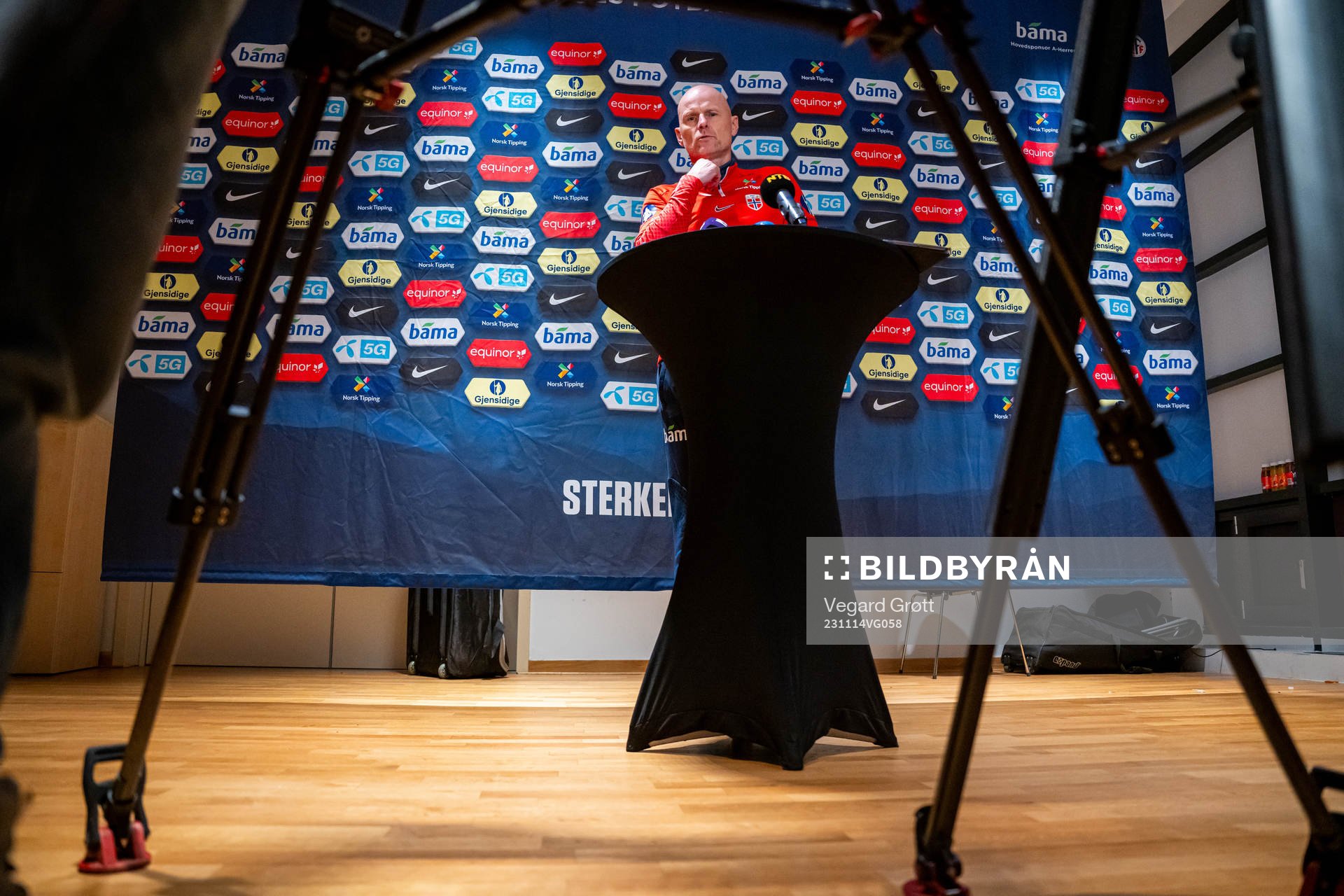 Ståle Solbakken, head coach of the Norwegian national