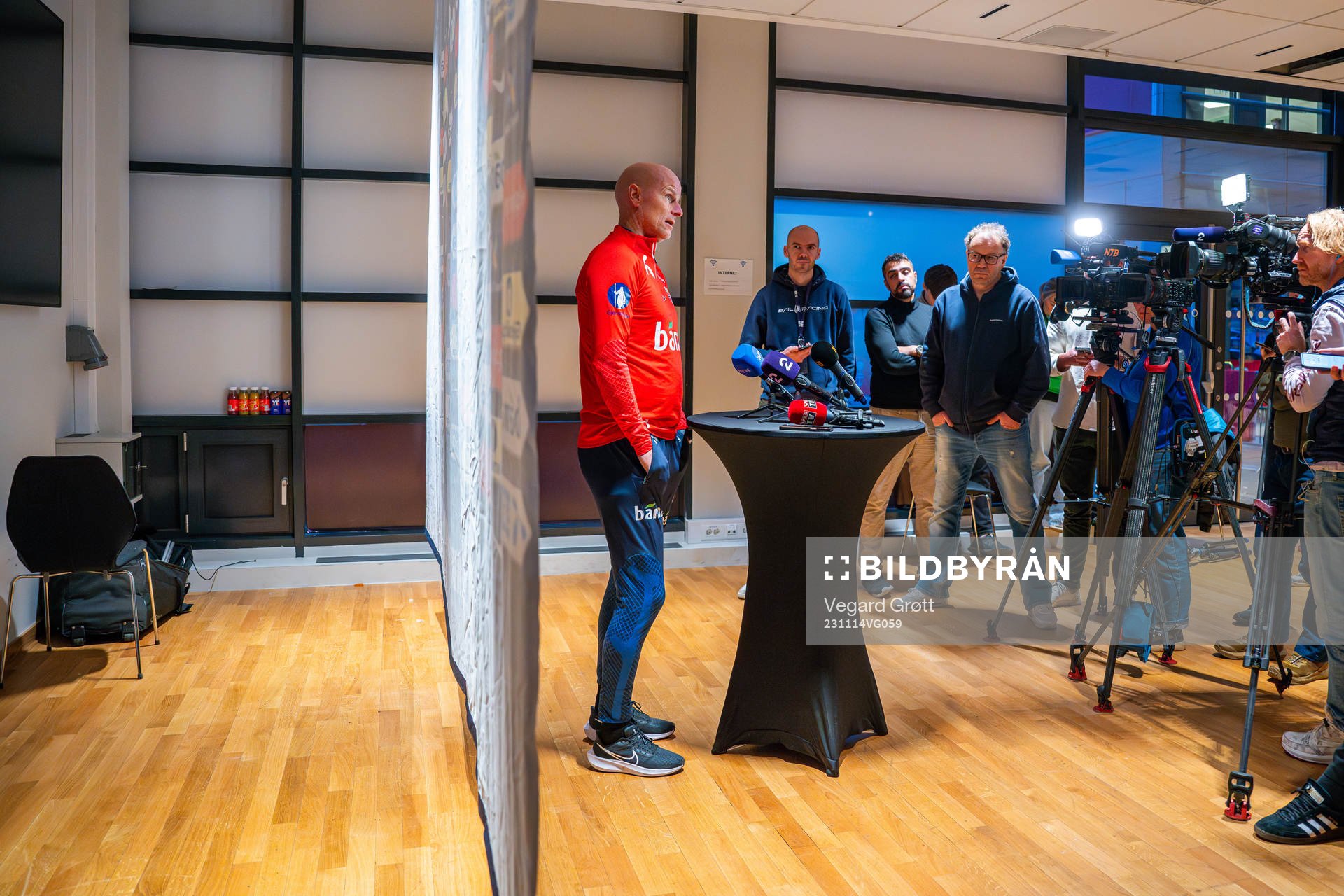 Ståle Solbakken, head coach of the Norwegian national