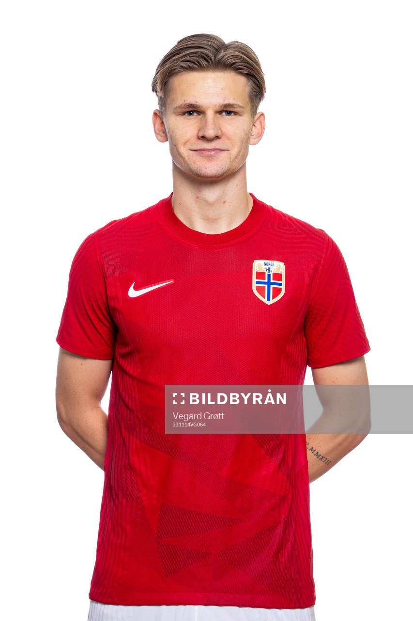 David Møller Wolfe of the Norwegian national football team