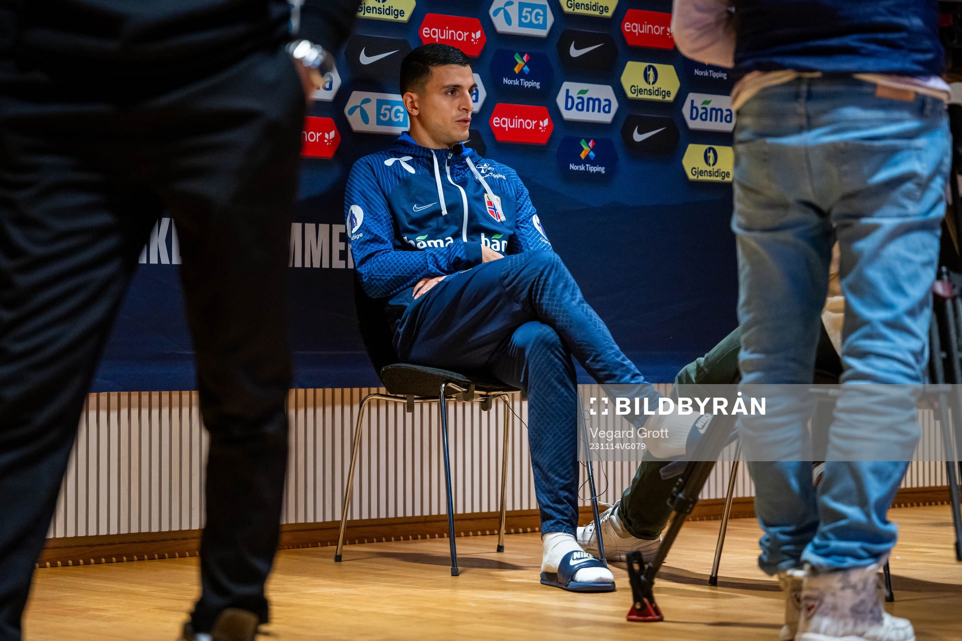 Mohamed Elyounoussi of the Norwegian national football team