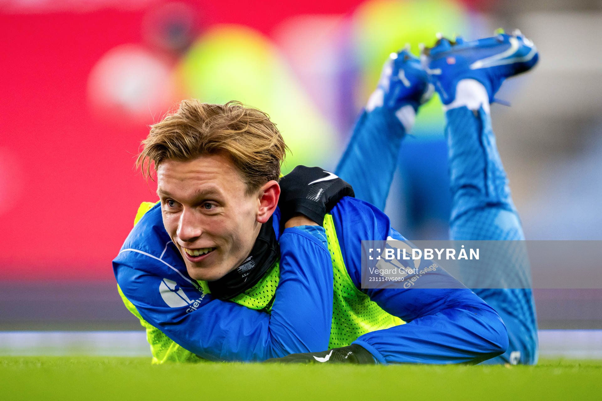 Marcus Holmgren Pedersen of the Norwegian national football