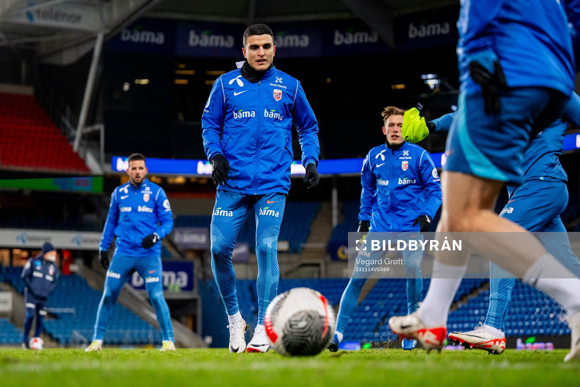 Mohamed Elyounoussi of the Norwegian national football team