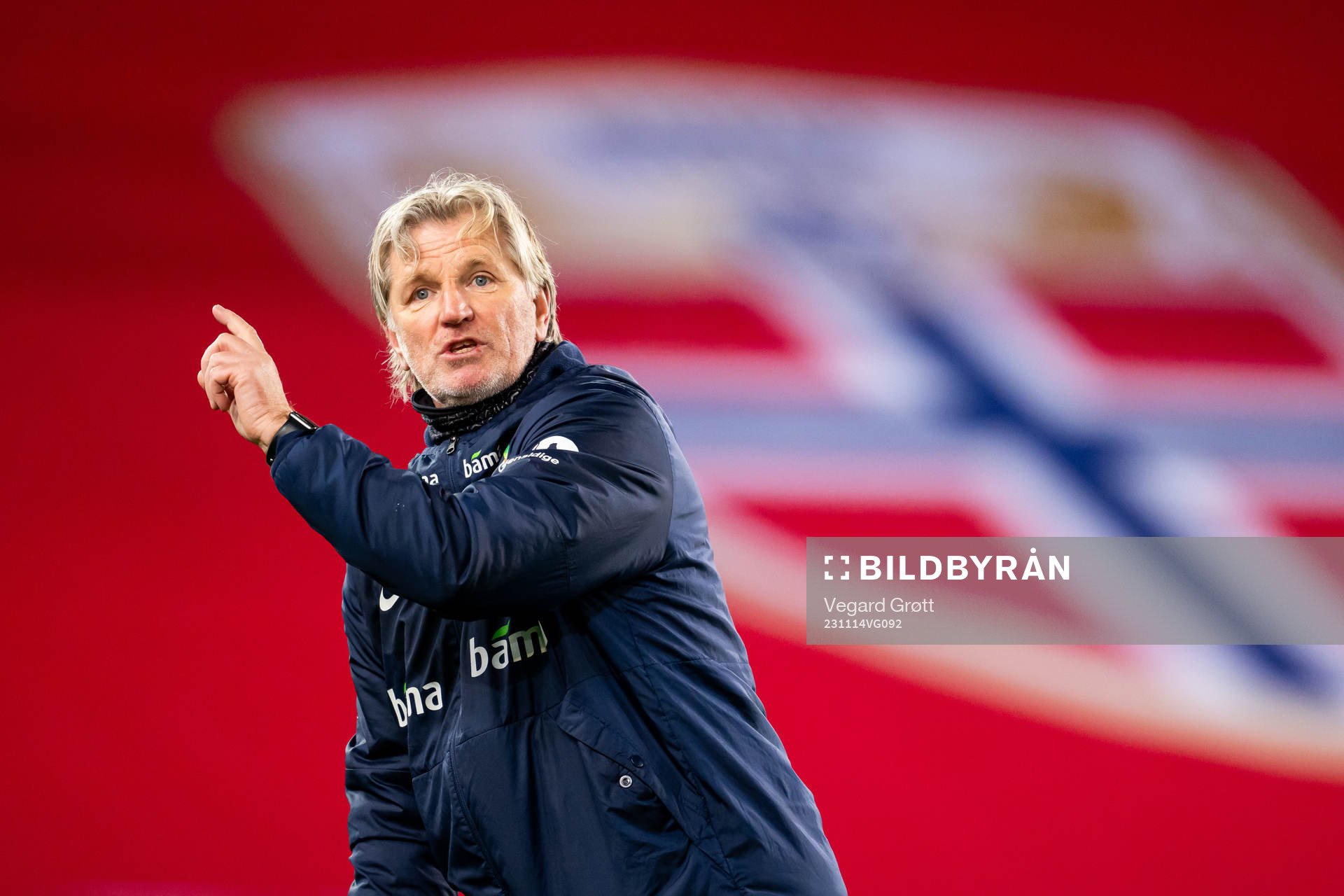 Kent Bergersen, assistant coach of the Norwegian national