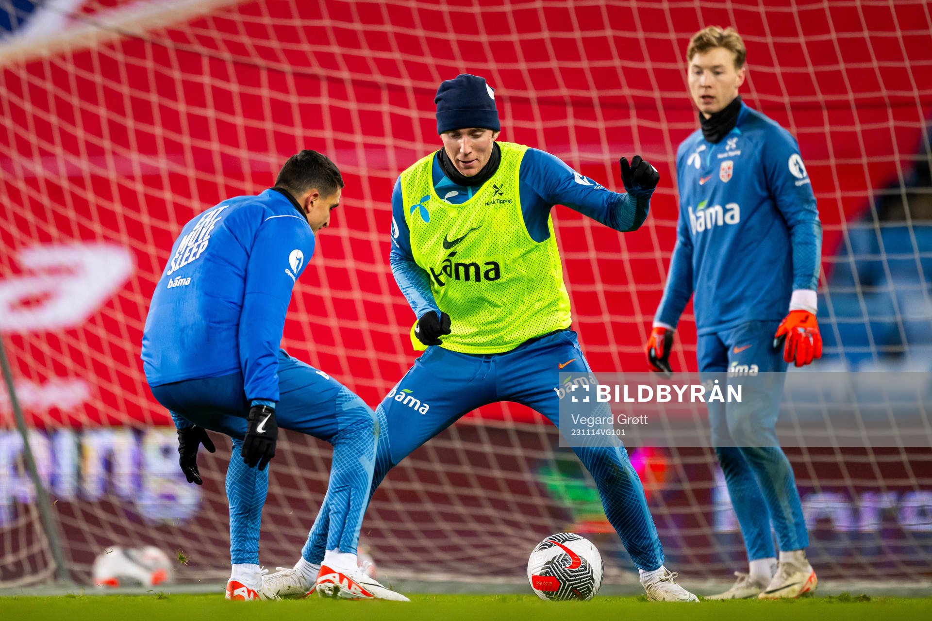 Kristian Thorstvedt of the Norwegian national football team