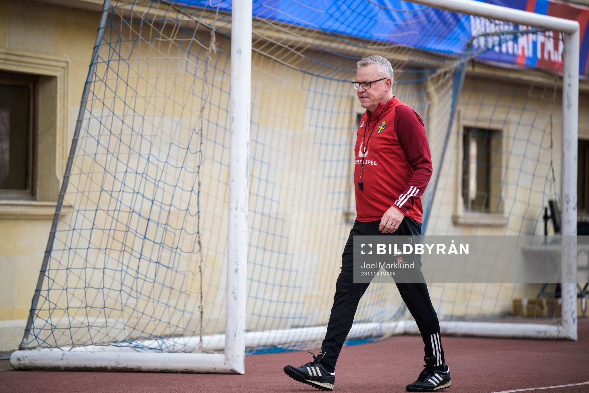 Head coach Janne Andersson of the Swedish national football