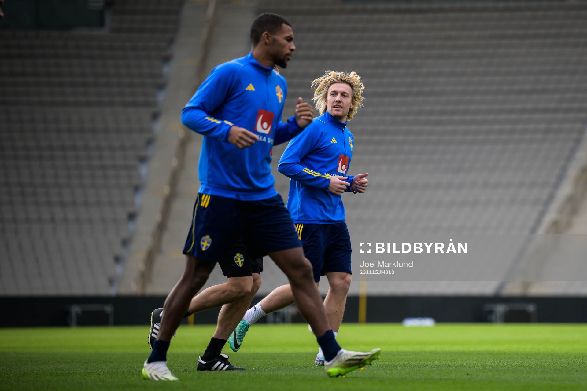 Emil Forsberg of the Swedish national football team