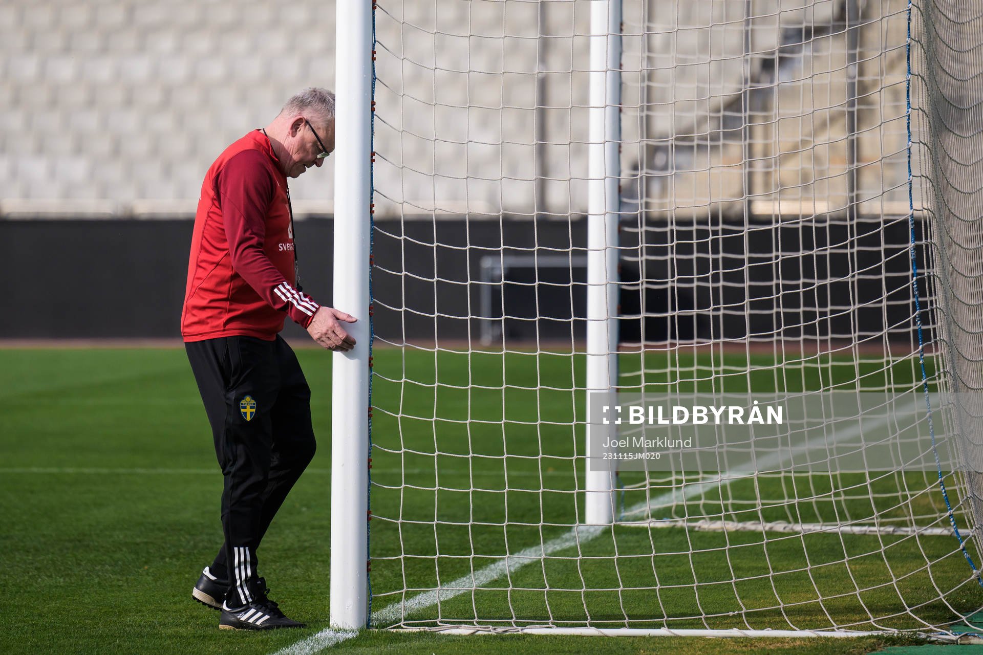 Head coach Janne Andersson of the Swedish national football